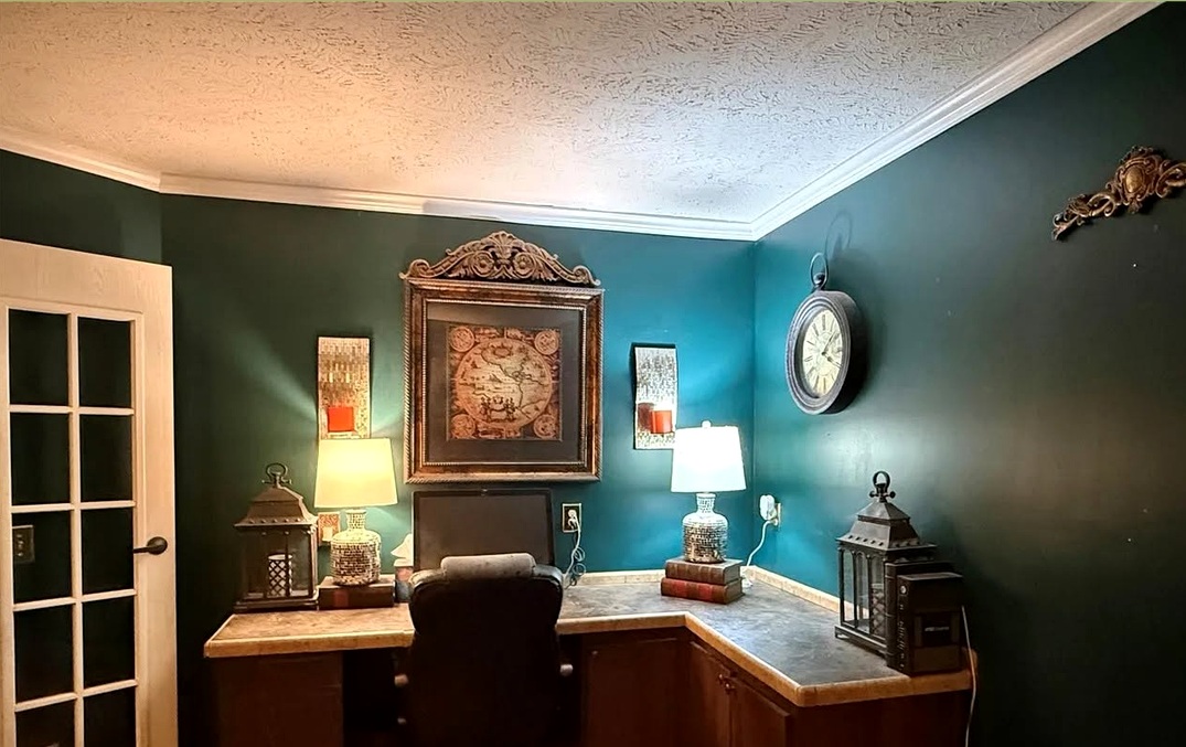 Built-in home office area